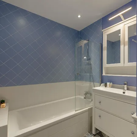 New Ecrin Bleu- A Deux Pas Du Avec Jardin 5pax شقة سان جوريوز